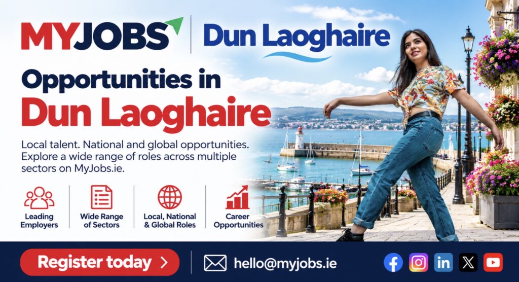 My Jobs arrives in Dun Laoghaire