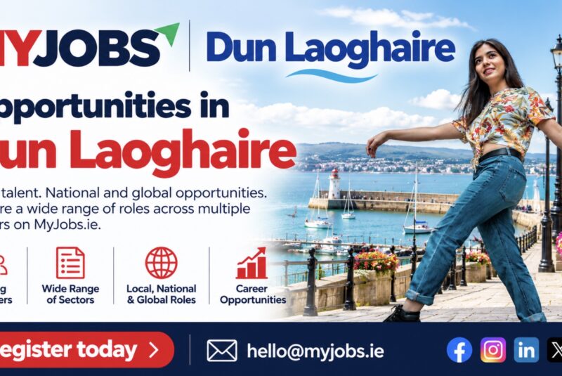 My Jobs arrives in Dun Laoghaire